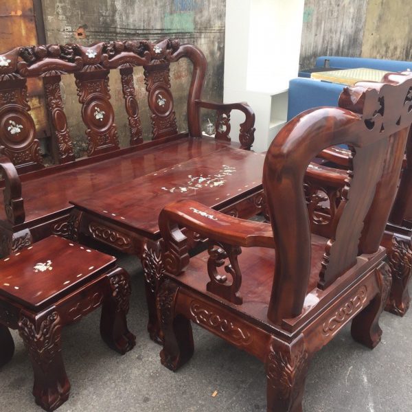 Salon tay 12 tràm chạm đào cẩn mới 98% giá rẻ