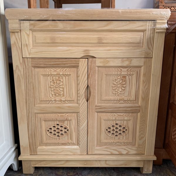 Thanh lý tủ giày dép 80cm gỗ sồi cao cấp TG002