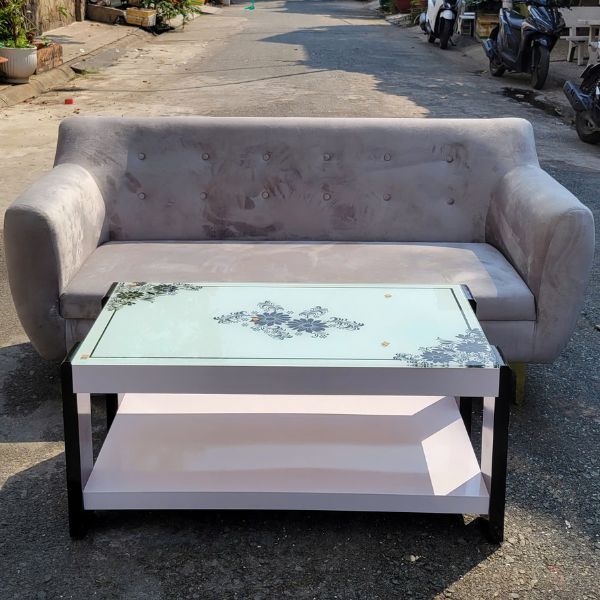 Thanh lý bộ sofa mini  luôn bàn giá rẻ SF031