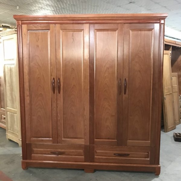 Thanh lý tủ áo gỗ sồi mỹ xuất khẩu mới 99% giá rẻ