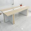 Bàn họp 2m4*1m2 gỗ MDF chống ẩm cao cấp