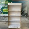 Tủ trưng bày 1m*2m màu trắng kem mới 99%