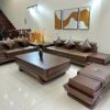 Thanh lý bộ sofa xuất khẩu bọc da cao cấp tồn kho 98%