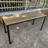 Thanh lý bàn làm việc 1m8*60cm chân sắt mới 95%
