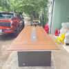 Bàn họp cũ 1m2x3m6 gỗ MDF cao cấp mới 98%