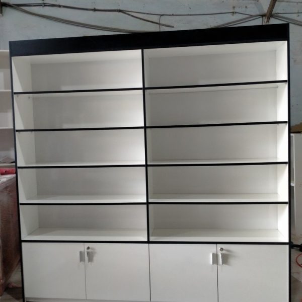 Thanh lý tủ trưng bày full ngăn 2m gỗ MDF giá rẻ