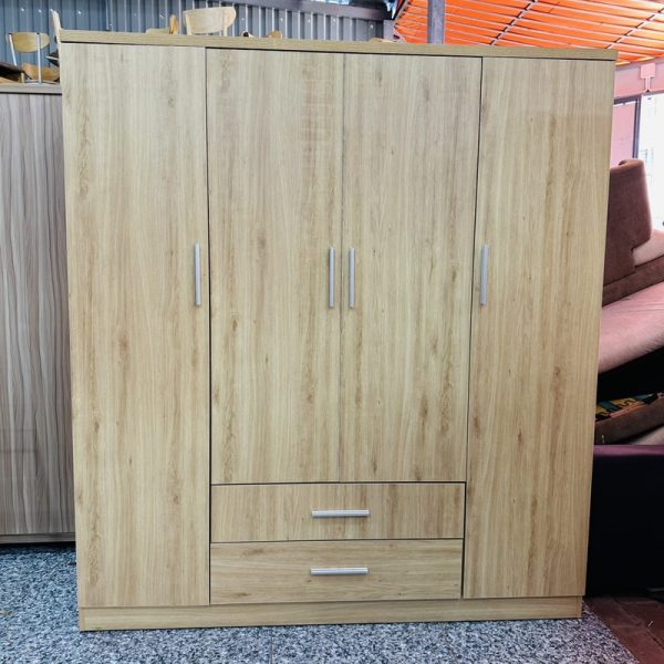 Tủ quần áo 1m8 gỗ MDF cao cấp 4 cánh mới 99%