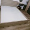 Gường ngủ 1m6*2m màu xám tồn kho