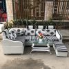 Thanh lý bộ sofa tiếp khách trắng đen mới 100%