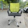 Thanh lý ghế xoay văn phòng lưới màu xanh 95%