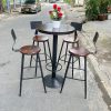 Ghế bar cao sắt sơn tĩnh điện mới giá xưởng