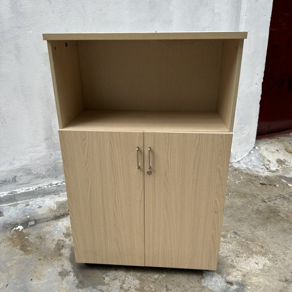Thanh lý tủ hồ sơ 80cm màu vàng 2 cánh giá rẻ