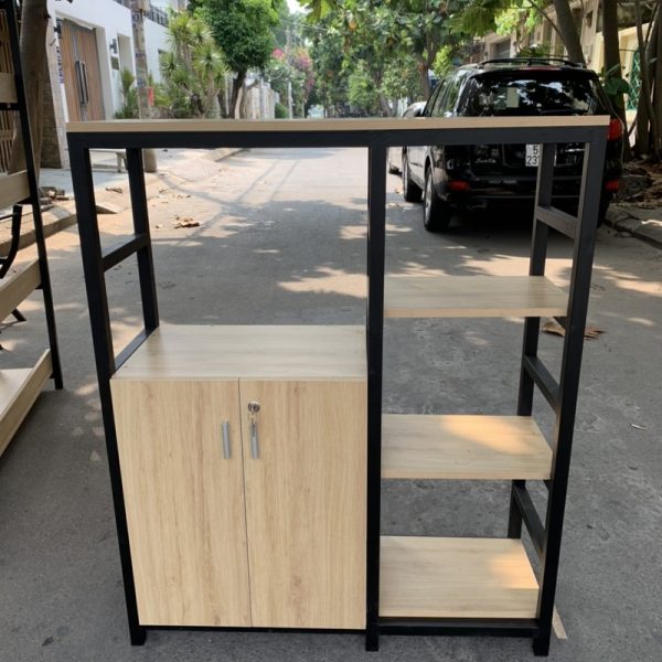 Kệ hồ sơ sắt thấp 80cm*1m2 mới 99%