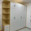 Tủ quần áo liền kệ 3m*2m4 màu gỗ mới 98%