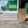 Quầy lễ tân 2m4 màu trắng cao cấp mới 98%