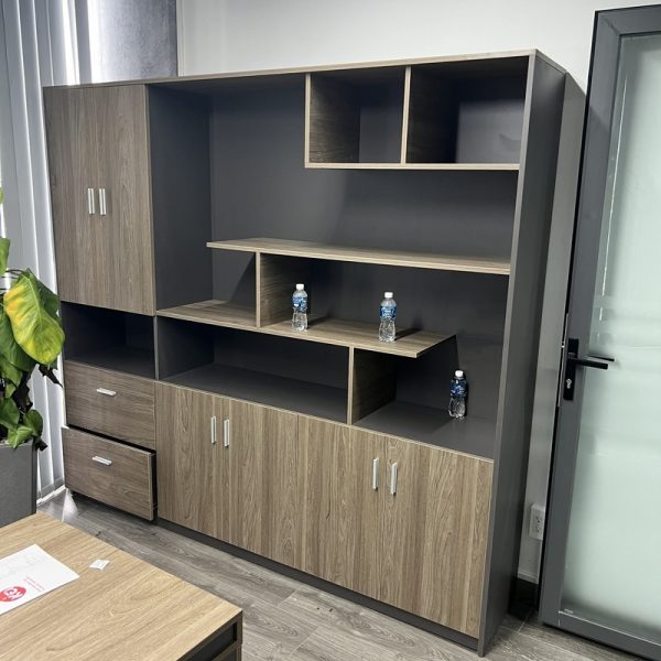Thanh lý tủ hồ sơ MDF 2m cách tân cao cấp