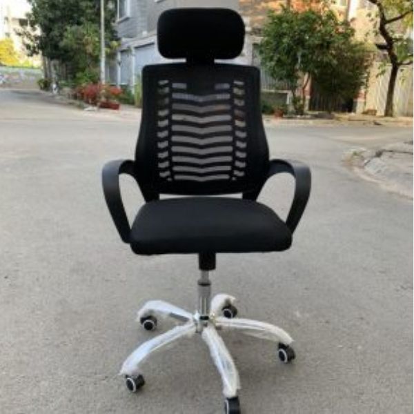 Ghế xoay lưới có tựa đầu văn phòng mới 99%