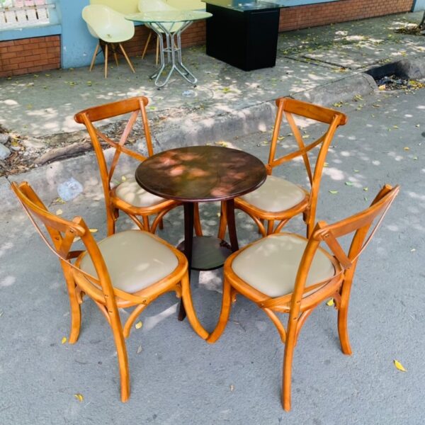 Ghế cafe Bistro gỗ cao cấp mới giá xưởng