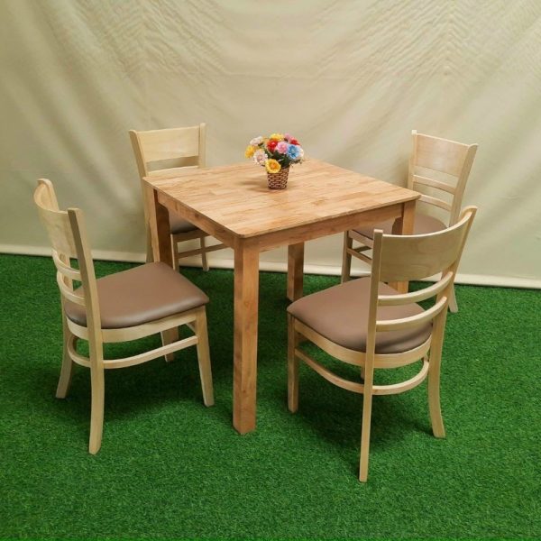 Bộ bàn ghế cabin bàn vuông mới