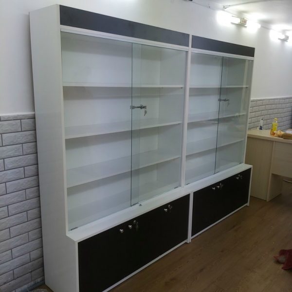 Tủ hồ sơ trưng bày 1m2*2m cửa kính lùa