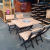Bộ bàn ghế xếp quán ăn quán nhậu mới