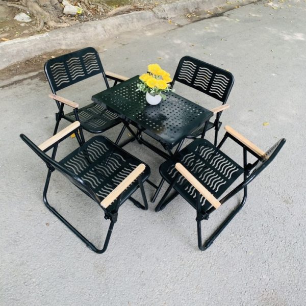 Ghế lưới sắt màu đen lưới tồn kho mới 100%