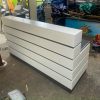 Quầy lễ tân 2m4 gỗ MDF cao cấp sang trong mới 99%