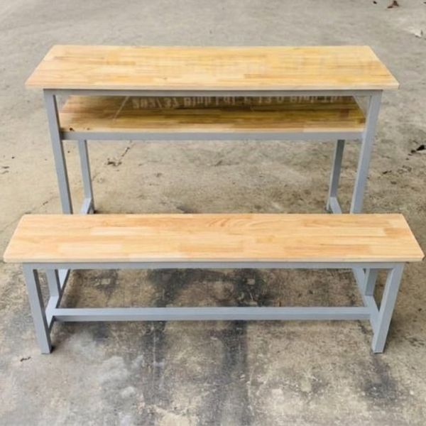 Thanh lý bàn học sinh chân sắt liền