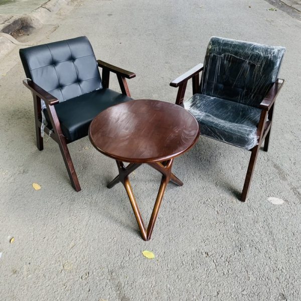 Thanh lý ghế sofa cafe katana bọc da mới 100%