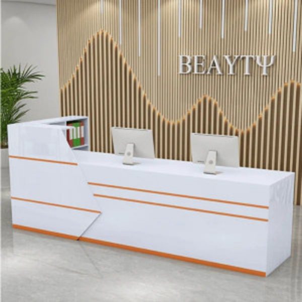 Thanh lý bàn quầy tiếp khách 2m4 mới 100%