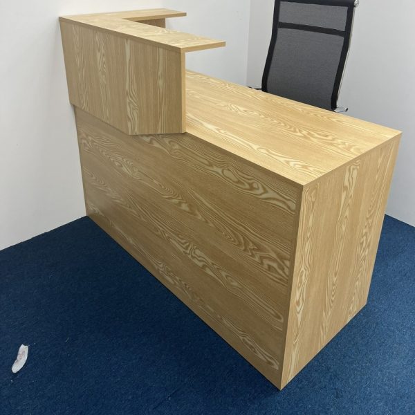 Quầy lễ tân 1m2 MDF lõi xanh phủ melamin mới 100%