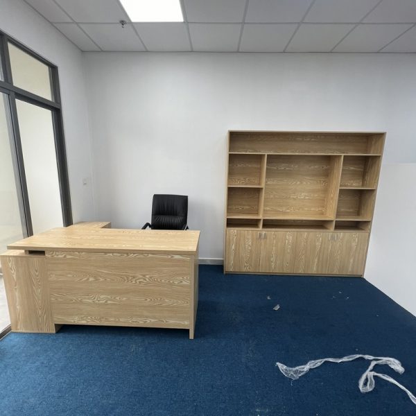 Combo nội thất trưởng phòng MDF tồn kho mới 100%