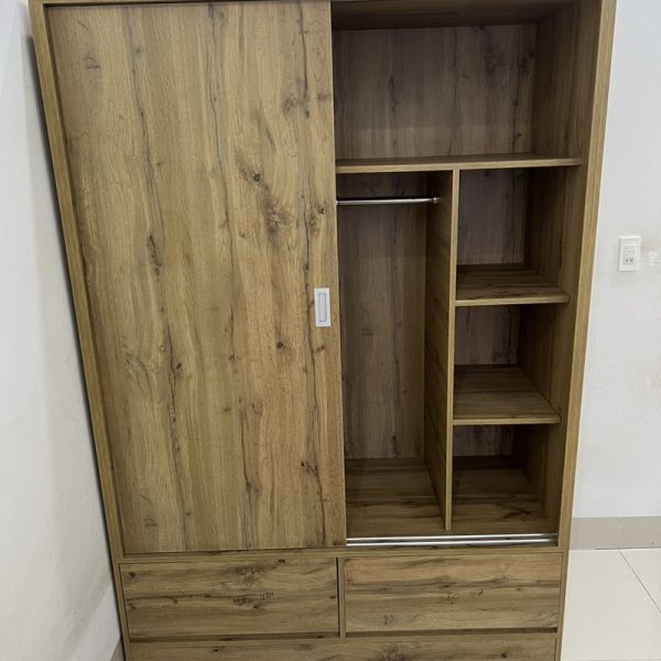 Tủ quần áo 1m5*2m MDF gia đình mới 100%