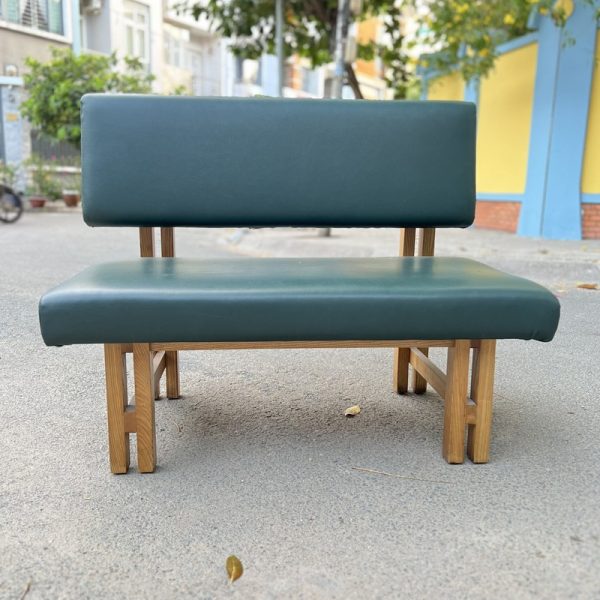 Thanh lý bộ cafe sofa nhựa đan mây màu đen 95%