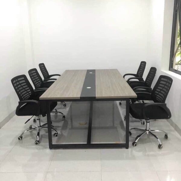 Thanh lý bàn họp chân sắt nhiều kích thước mới 99% (6 mẫu)