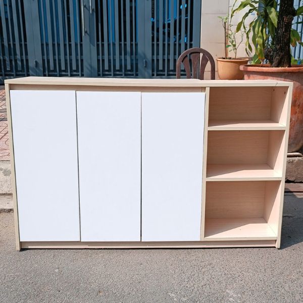 Thanh lý tủ hồ sơ thấp cũ 3 hộc kéo