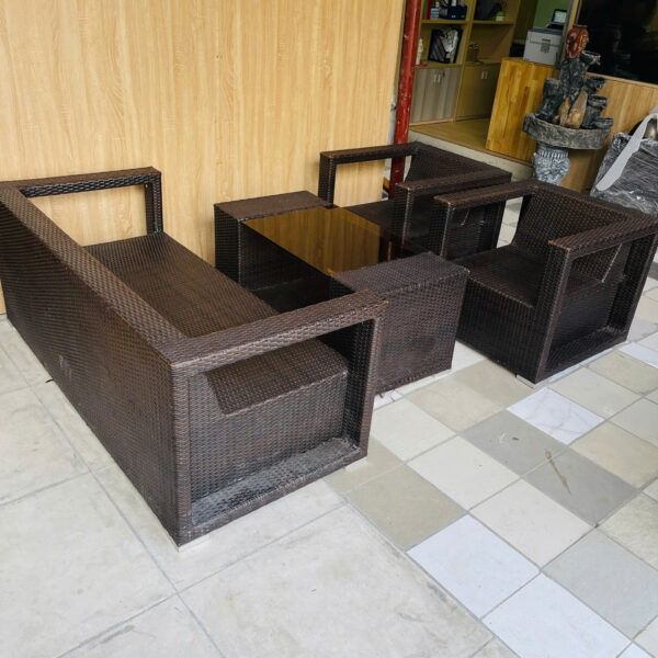 Thanh lý bộ sofa nhựa mây mới 95% giá rẻ