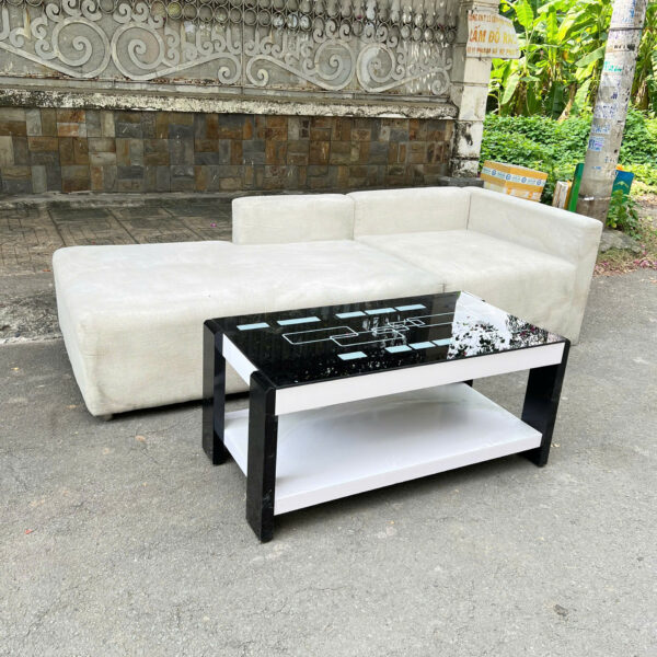 Thanh lý bộ sofa thẳng bọc vải giá rẻ