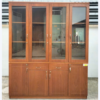 Tủ hồ sơ gỗ MDF cửa kính 1m8x2m2 thanh lý