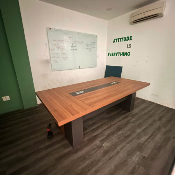 Thanh lý Bàn họp cũ gỗ MDF 1m2x2m4