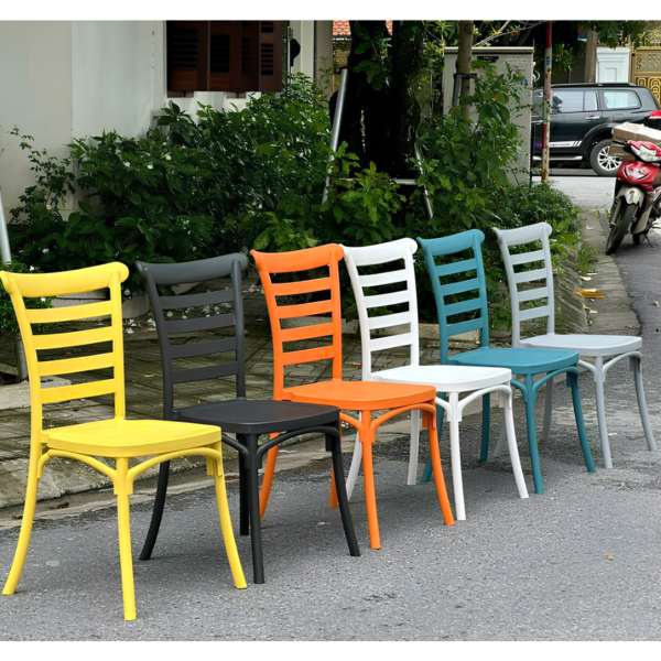 Ghế nhựa đúc Bistro nhập khẩu cao cấp