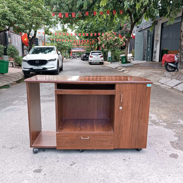 Tủ phụ Giám đốc gỗ MDF 1m2x70cm thanh lý