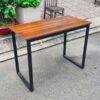Bàn làm việc chân sắt đen 1mx50cm thanh lý