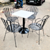 Thanh lý bộ bàn ghế sắt ngoài trời giá rẻ