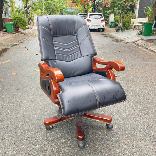 Ghế Giám đốc Hòa Phát bọc da thanh lý