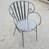 Ghế cafe cũ ngoài trời sắt cao cấp