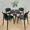 Bàn ghế cafe nhựa đúc sân vườn cao cấp
