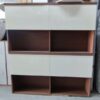 Kệ tủ tài liệu gỗ MDF treo tường bền đẹp mới 90%