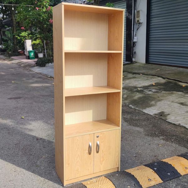 Tủ kệ tài liệu gỗ MDF 60cmx1m6 mới 95%