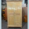 Tủ quần áo gỗ sồi tự nhiên 2 cánh giao nhanh